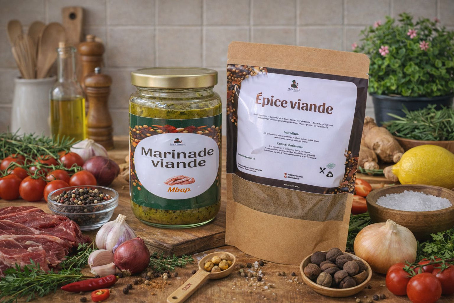 Pack Viande Complet - Épice & Marinade